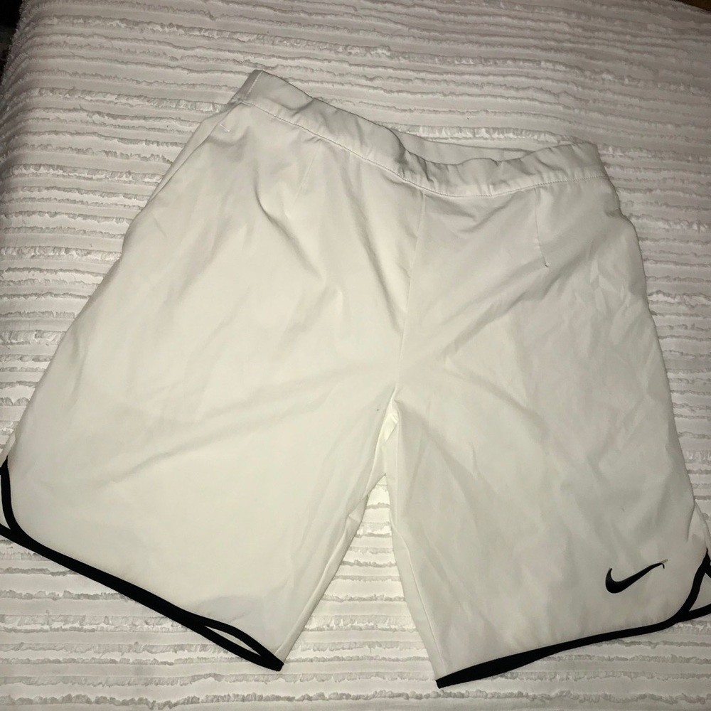 Men’s white Nike Dry-Fit Shorts
